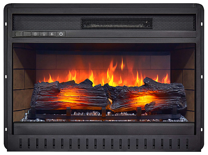 Einbau-Elektrokamineinsatz ArtiFlame AF22 – Breite ≈ 60 cm, 3D-Flammeneffekt, LED-Beleuchtung, Heizfunktion - 1-1
