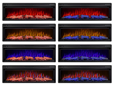 Einbau Elektrokamin Einsatz ArtiFlame AF50 Multicolor