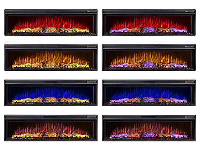 Einbau Elektrokamin Einsatz ArtiFlame AF60 Multicolor