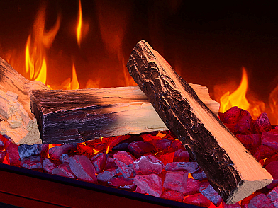 Einbau-Elektrokamineinsatz ArtiFlame AF60TS – dreiseitig, Breite 150 cm, 3D-Flammeneffekt, Heizfunktion, WLAN