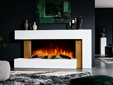 Elektrokamin ArtiFlame Fjord AF52 – 3D-Flammeneffekt, Heizfunktion, WLAN
