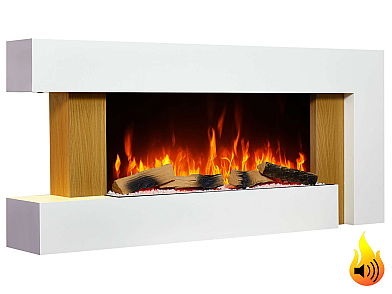 Elektrokamin ArtiFlame Fjord AF52 – 3D-Flammeneffekt, Heizfunktion, WLAN