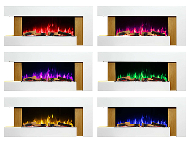Elektrokamin ArtiFlame Fjord AF52 – 3D-Flammeneffekt, Heizfunktion, WLAN