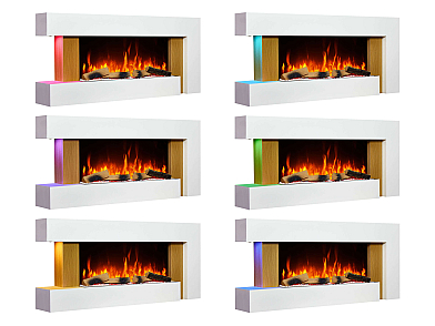 Elektrokamin ArtiFlame Fjord AF52 – 3D-Flammeneffekt, Heizfunktion, WLAN