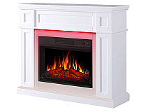 Elektrokamin ArtiFlame Linz AF23S weiß mit LED-Beleuchtung - 3-3M