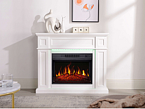 Elektrokamin ArtiFlame Linz AF23S weiß mit LED-Beleuchtung - 8-8M