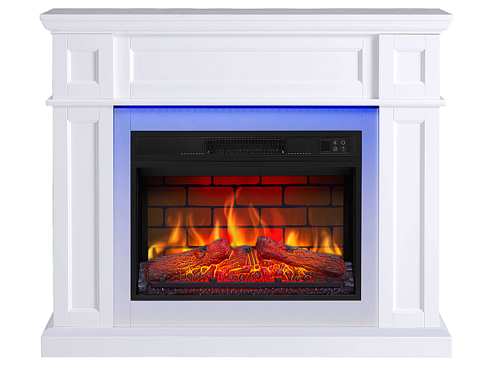 Elektrokamin ArtiFlame Linz AF23BS weiß mit LED-Beleuchtung - 1-1