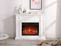 Elektrokamin ArtiFlame Linz AF23BS weiß mit LED-Beleuchtung - 8-8M