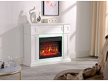 Elektrokamin ArtiFlame Linz AF23BS weiß mit LED-Beleuchtung - 9-9M