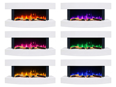 Elektrokamin ArtiFlame Lofoten AF48 – 3D-Flammeneffekt, Heizfunktion, WLAN