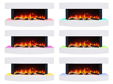 Elektrokamin ArtiFlame Lofoten AF48 – 3D-Flammeneffekt, Heizfunktion, WLAN