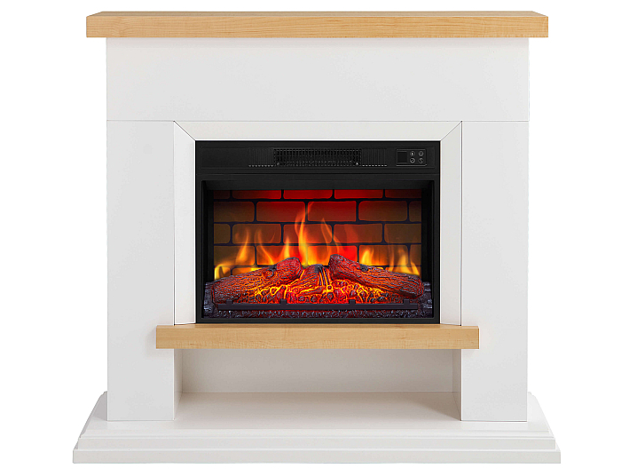 Elektrokamin ArtiFlame Shelford AF23BS weiß - 1-1