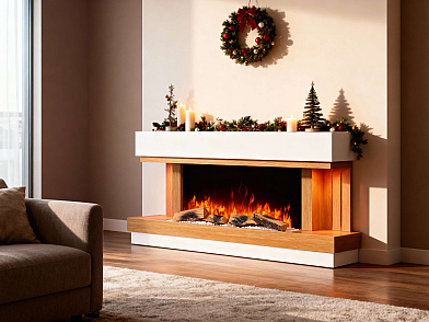 Elektrokamin ArtiFlame Sogne AF52 – 3D-Flammeneffekt, Heizfunktion, WLAN