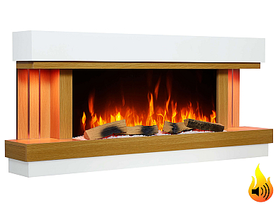 Elektrokamin ArtiFlame Sogne AF52 – 3D-Flammeneffekt, Heizfunktion, WLAN
