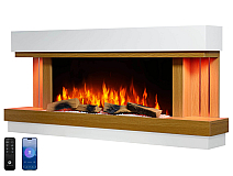 Elektrokamin ArtiFlame Sogne AF52 – 3D-Flammeneffekt, Heizfunktion, WLAN - 3-3M
