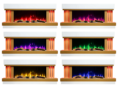 Elektrokamin ArtiFlame Sogne AF52 – 3D-Flammeneffekt, Heizfunktion, WLAN