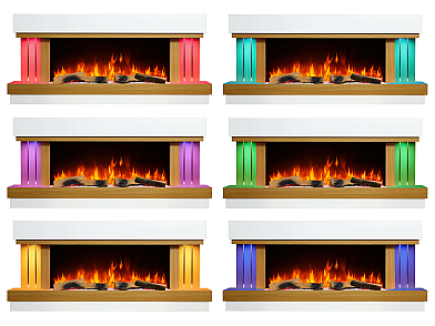 Elektrokamin ArtiFlame Sogne AF52 – 3D-Flammeneffekt, Heizfunktion, WLAN