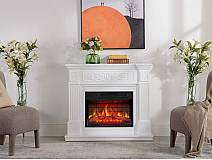 Elektrokamin ArtiFlame Toscana AF23BS weiß - 8-8M